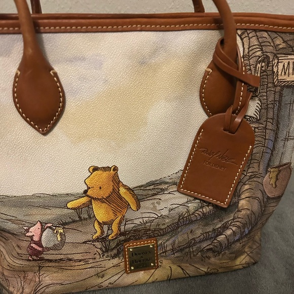 Dooney & Bourke Winnie the Pooh Tote - Tan and Cream. Like New - Picture 2 of 11